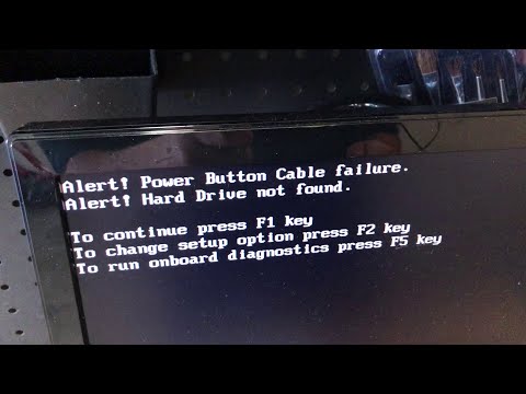 Dell Optiplex power button cable failure! A guide on how to stop the annoying error!
