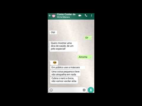 Como cuidar da minha máscara