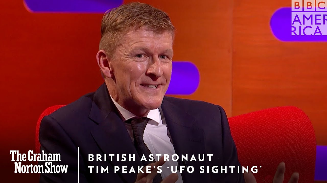 Astronaut Tim Peake’s ‘UFO Sighting’ in Space 🛸 The Graham Norton Show | Fri 11/10c | BBC America