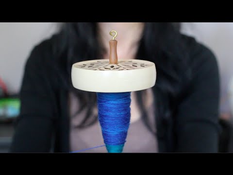 VOOLENVINE: Spinning On a Drop Spindle Tutorial
