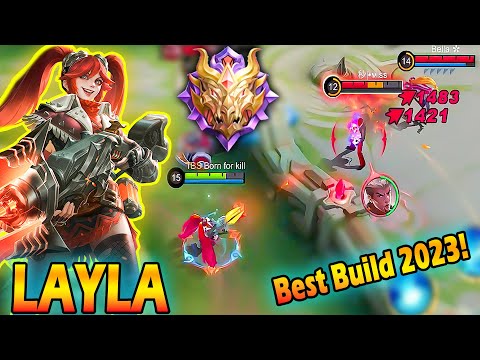 Build Full Critical Damage Layla | Supper High Damage Layla Build | Layla The Best mm in mlbb