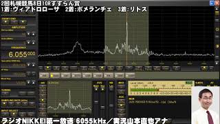 【ラジオNIKKEI】2021年9月5日／2回札幌競馬8日１０Ｒ－１２Ｒ【競馬ラジオ】
