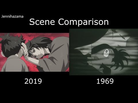 Dororo's Mother Death | Dororo 1969 vs 2019 | Dororo Comparison | どろろ シーン 比較