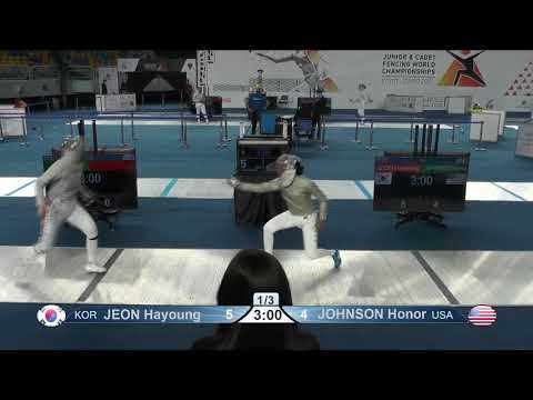 Cairo Worlds 2021 JWS - L8  Jeon KOR v Johnson USA