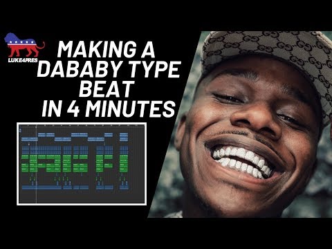 How To Make a DaBaby Type Beat in Exactly 4 Minutes (2020)