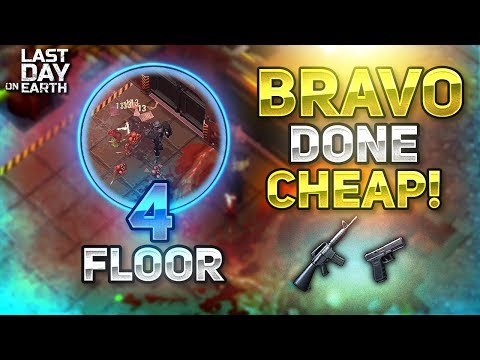 CHEAPEST WAY TO CLEAR BUNKER BRAVO FLOOR 4! - MAP GUIDE INCLUDED! - Last Day on Earth: Survival