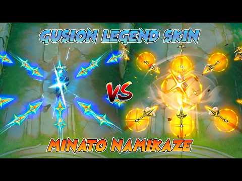 Gusion Legend Skin VS Minato Namikaze Skin Comparison