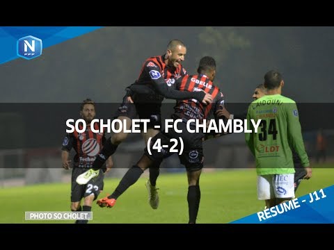 J11 : SO Cholet - FC Chambly (4-2), le résumé