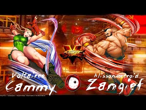 Zangief (Alissonmetroid) contra Cammy (Voltairee)