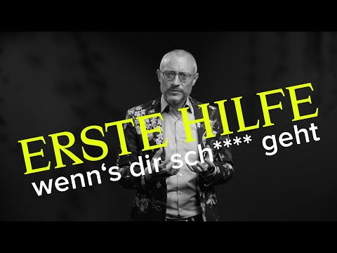 First aid when you feel shit