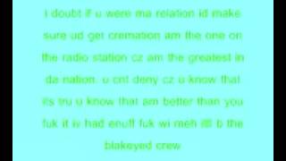 Mc Burberry vs blackout crew lyrics