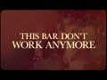 Jason Aldean - This Bar Don't Work Anymore (Lyric Video)