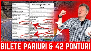 Bilete de 3400 lei + 42 de Ponturi Weekend! 🍀 FACI PARIU #347
