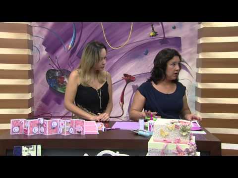 Mulher.com 10/11/2014 - Mini Album for Scrap Souvenirs by Ana Vecchini - Part 1