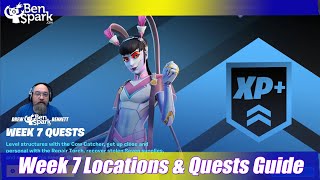 How To Complete All Week 7 Seasonal Quests - Easy Location Guide - Fortnite Chapter 3 Season 2
