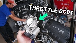 THROTTLE BODY REMOVAL REPLACEMENT 2.4 CHRYSLER 200, RAM PROMASTER CITY, FIAT 500X 500 TORO