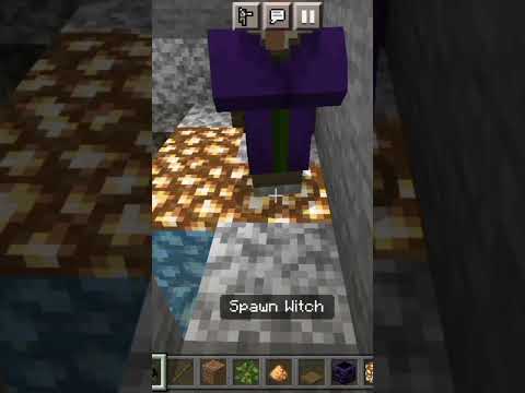 I finally made witch magical  setup in minecraft