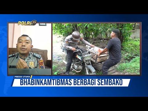 DIALOG BHABINKAMTIBMAS LABUHAN BATU BAGI SEMBAKO