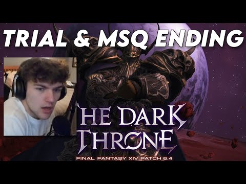 6.4 Golbez Trial, MSQ Ending Reaction! FFXIV Patch 6.4 (Final Fantasy XIV)