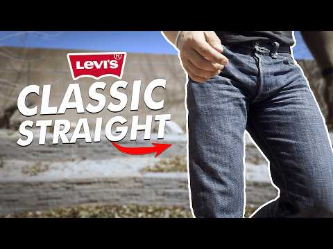 Levi's 501 shrink-to-fit jeans are a classic for a reason — fit & details