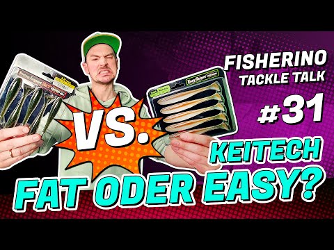 KEITECH Easy Shiner VS  Swing Impact FAT #Fisherino Tackle Talk 31