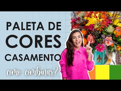 COMO COMBINAR A PALETA DE CORES DO CASAMENTO? | GUIA COMPLETO @noivaemcurso