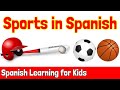 Sports In Spanish Spanish Learning For Kids