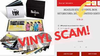 Latest FaceBook Vinyl Scam