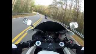 preview picture of video 'Eastward Motorcycle Ride On Cherohala Skyway From Tellico Plains TN'