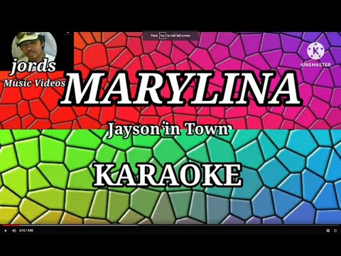 MARYLINA - Jayson in Town || Karaoke Reggae version