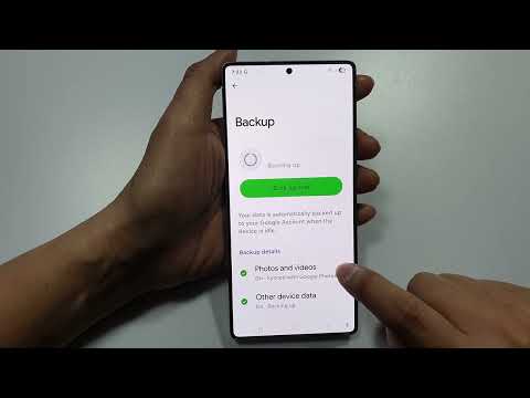 How to Turn On/Off Backup Photos & Videos to Google Account on Samsung Galaxy S25