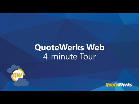 QuoteWerks CPQ - Sales Quoting and Proposal Software Quick Tour