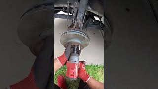 Download lagu 2018 Ford Transit Front Brake Job pads and rotors! Milwuakee Fuel 1/2 Impact and Milwaukee insider mp3