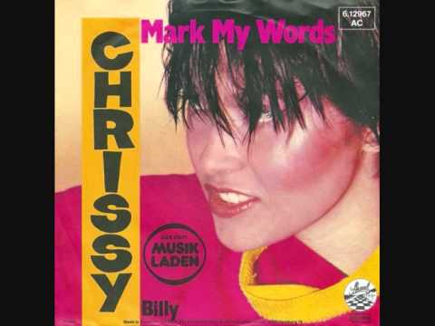 Chrissy - Mark My Words