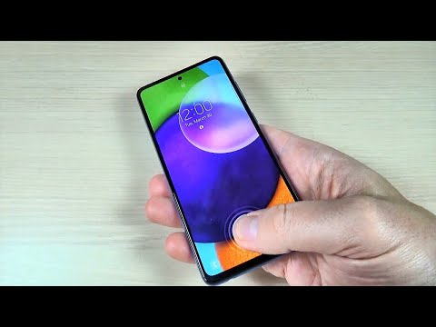 Samsung Galaxy A52 Fingerprint Sensor Test