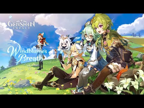 Windblume's Breath Full Event Story 4K | Windblume Festival 2023 Hexenzirkel Backstory | Genshin 3.5