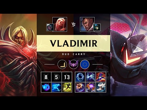 Vladimir Carry vs Lucian - EUW Master Patch 25.17