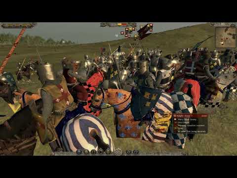 1212.AD French Elite Heavy Cavalry Vs English Heavy Cavalry