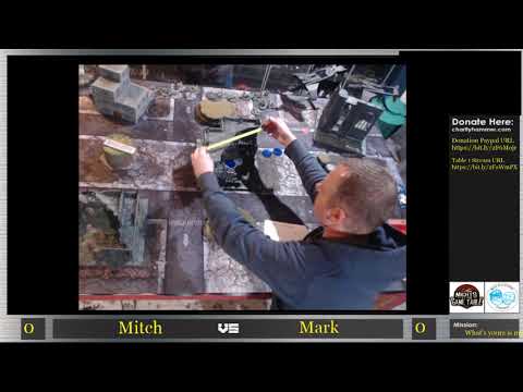 Charity Hammer Stream 2 Game 2 - Mitch Pelham (Guard) vs Mark Vachon (Knights/Ad Mech)