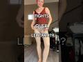TIGHTS OVER LEOTARD Ballet Ballerina Pointeshoes