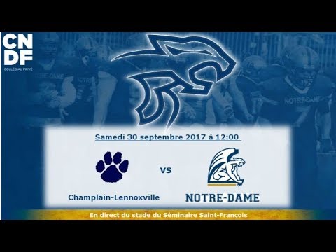 30 septembre 2017 - 2e demie - Champlain-Lennoxville vs Notre-Dame
