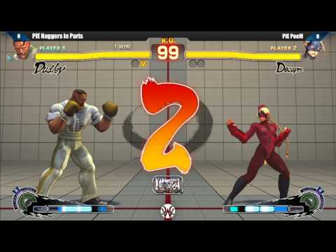 Cannes Winter Clash Qualifier - USF4 - PIE Smug (Dudley) vs PIE PoeM (Decapre)