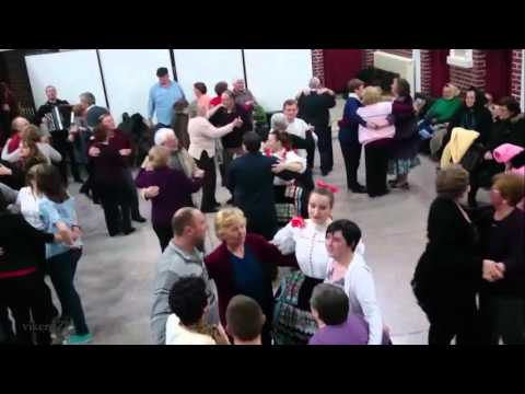 Ľudová veselica Pazovčanov po Zuzanskej zábave