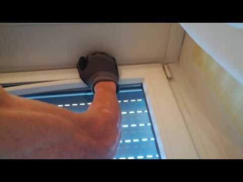 Glasleisten am Kunststofffenster raus und rein machen