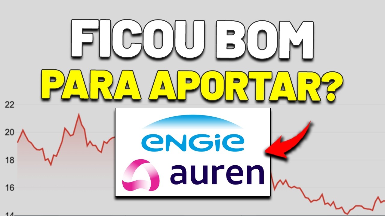 ENGIE DESABANDO 30%, ELÉTRICAS EM QUEDA, AUREN ENERGIA e mais | EGIE3, AURE3, AXIA3 e mais