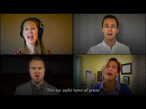 For the Beauty of the Earth by John Rutter for Solo SATB and Piano.