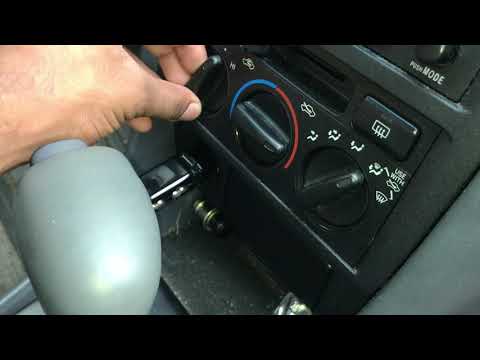 1997-2001 Camry Blower Motor Resistor Replacement