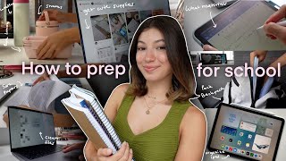 Things you need to do before school || how to start the school year ri