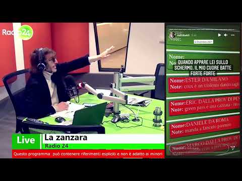 Ester da Milano e Charlotte Angie - La Zanzara 6.12.2021