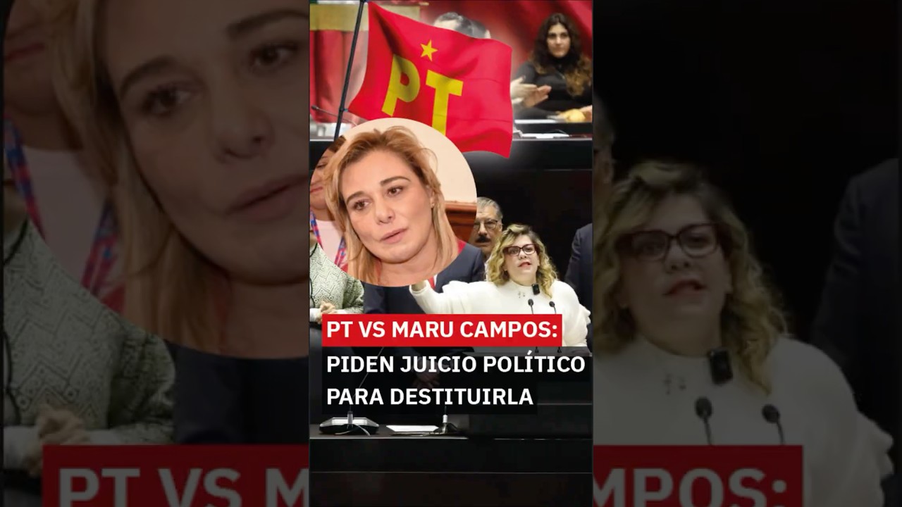 PT vs Maru Campos: They are calling for impeachment proceedings to remove her from office.